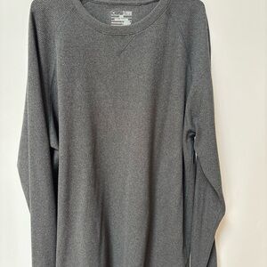 Under Armour Men's Long Sleeve Thermal Shirt, Gray, XL